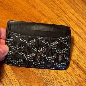GOYARD SAINT-SULPICE CARD WALLET (USED)